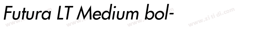 Futura LT Medium bol字体转换 Futura LT Medium bol字体转换